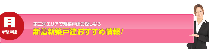 新着新築戸建おすすめ情報！