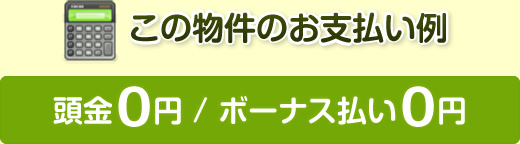 この物件のお支払例